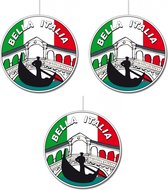 Italiaanse Vlag En Het Van Letters Voorzien Stock Illustratie - Illustratie van italiaans, patriot: 144167282