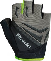 Roeckl Isar Handschoenen, zwart/grijs Handschoenmaat 6,5