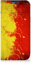 Smartphone Hoesje Geschikt voor iPhone 14 Pro Portemonnee hoesje Belgische Vlag
