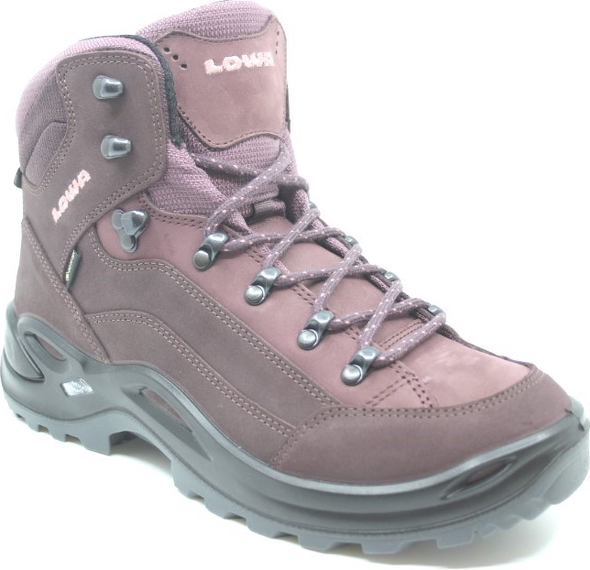Lowa Renegade GTX® Mid Ws Wandelschoenen Dames 39 Prune / Mauve