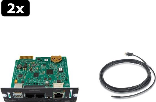 Scheda Di Gestione Rete APC AP9641 – Nuova Sigillata – Monitoraggio Remoto