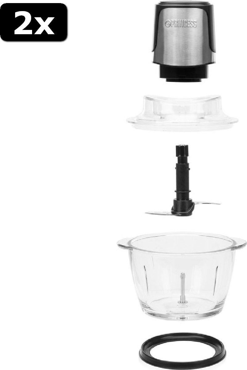 2x Princess 221051 Power Chopper Hakmolen