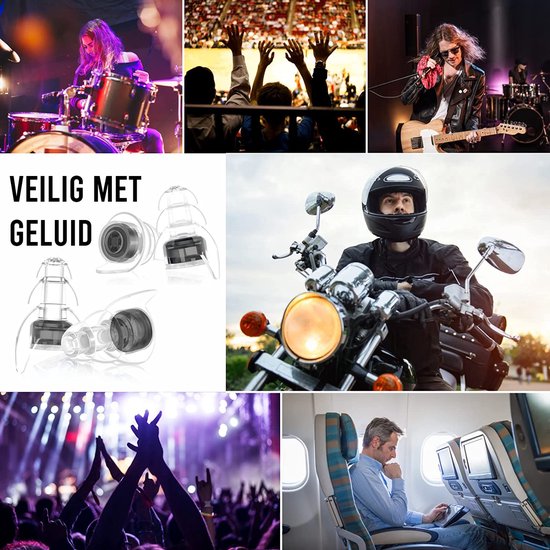 Festival oordopjes op maat | Gehoorbescherming voor festivals Festival oordopjes op maat | Gehoorbescherming voor festivals