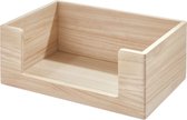 The Home Edit opbergbox open voorkant large - Wooden Collection - 05044CEU - Stapelbaar & Duurzaam