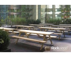 Rockwood® Verhuur Picknicktafel 3.00m