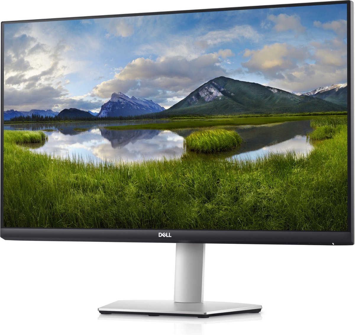 DELL S2722QC 68,6 cm (27") 3840 x 2160 Pixels 4K Ultra HD LCD Grijs
