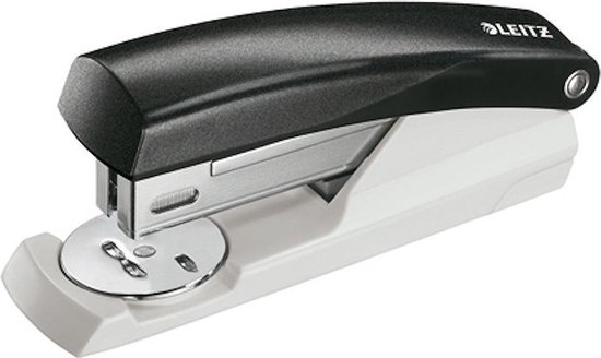 Swingline Nietmachine, Quick Touch, Compact, 15 vellen, Zwart/Grijs