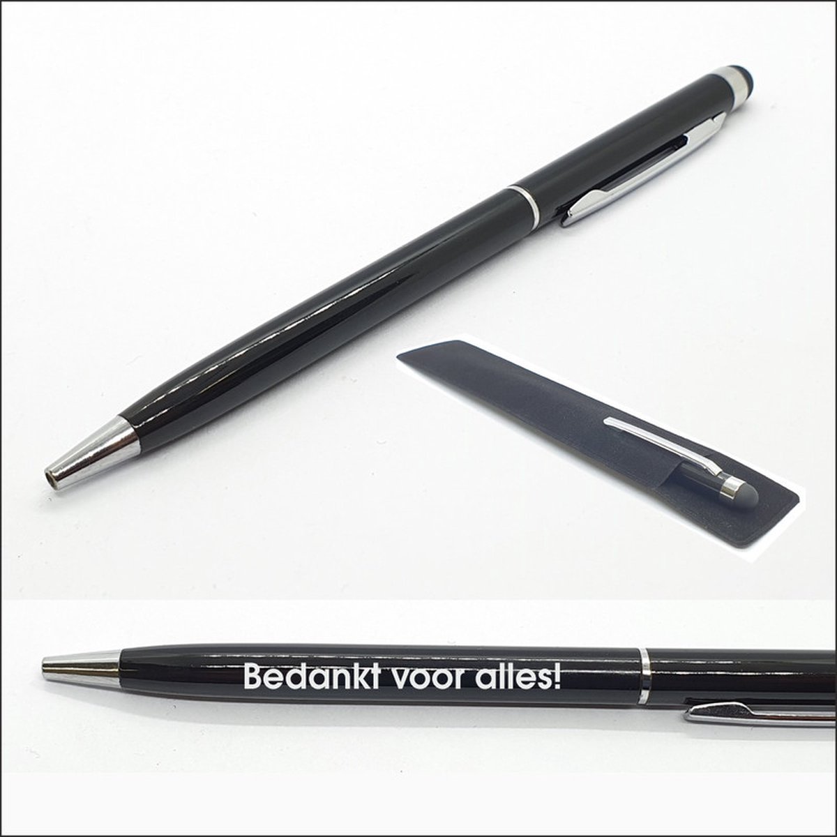 Pen Met Gravering - Bedankt Voor Alles