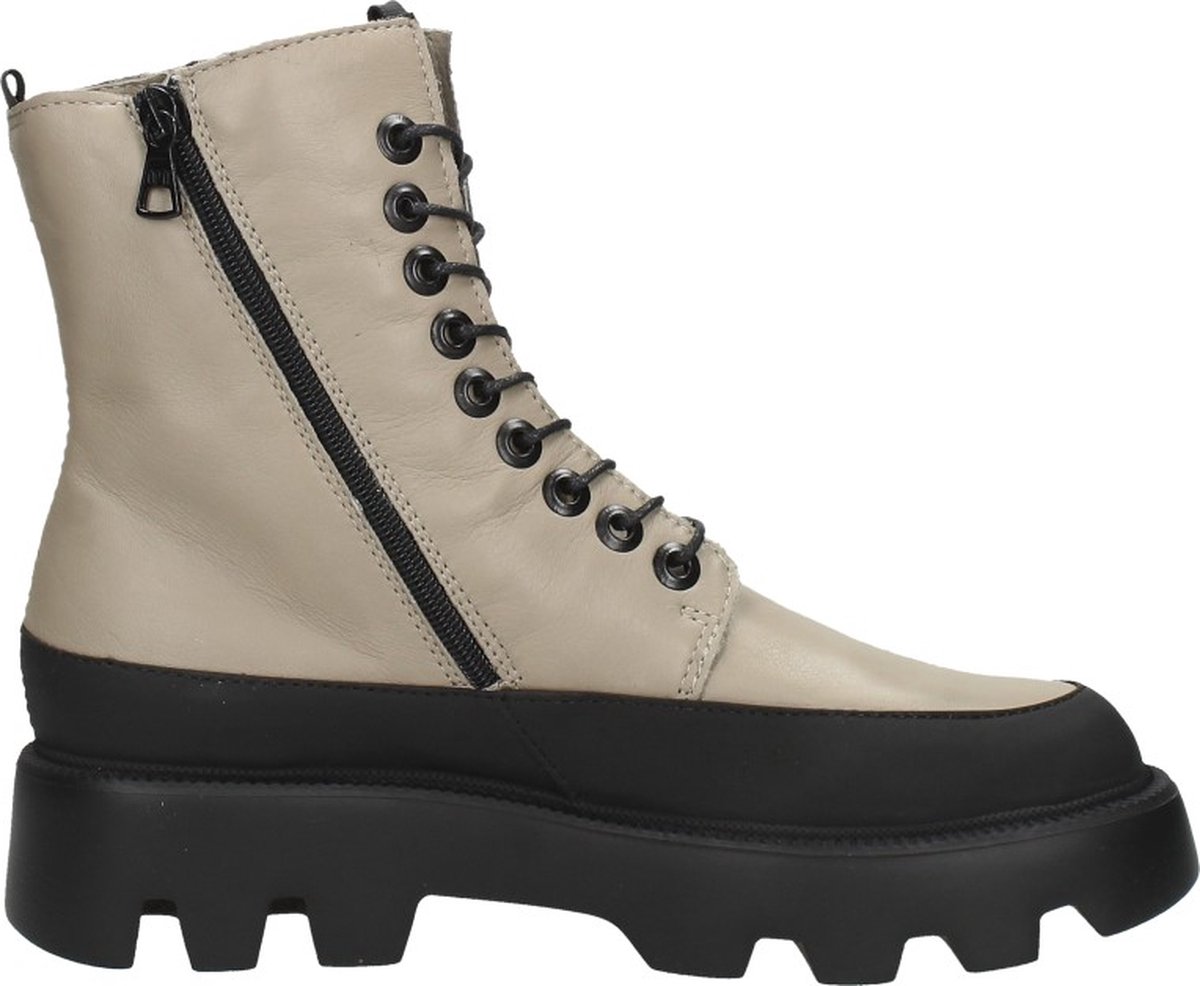 MJUS Veterschoenen Hoog Veterschoenen Hoog - gebroken wit - Maat 38