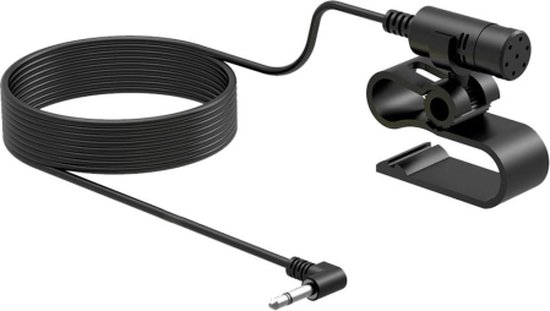 Hooggevoelige Auto Microfoon 3.5mm Head Jack voor autoradio, kabel lengte: 2.5 meter