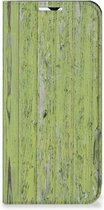 Telefoon Hoesje Samsung Galaxy A23 Wallet Case Green Wood