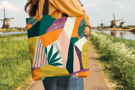 Sac Bandoulière - Sac De Plage - Shopper Fruit - Illustration - Couleurs - 40x40 cm - Sac Coton