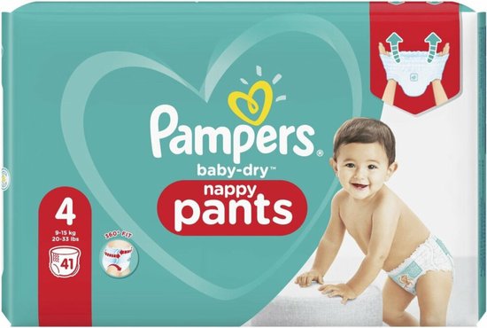 Pampers Baby Dry Pants Maat 4 41 Stuks | bol.com