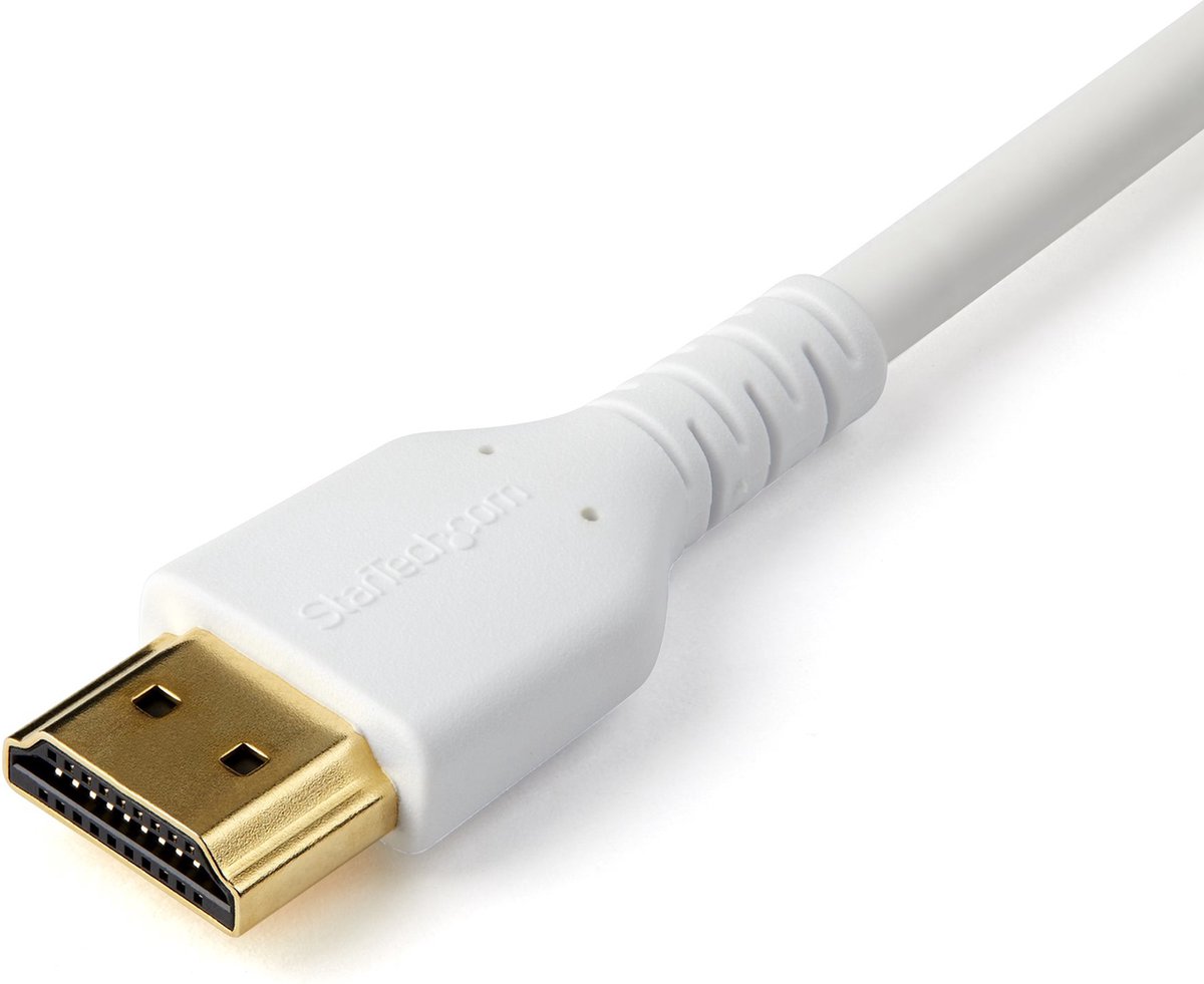 HDMI Cable Startech RHDMM2MPW 4K Ultra HD White (2 m)
