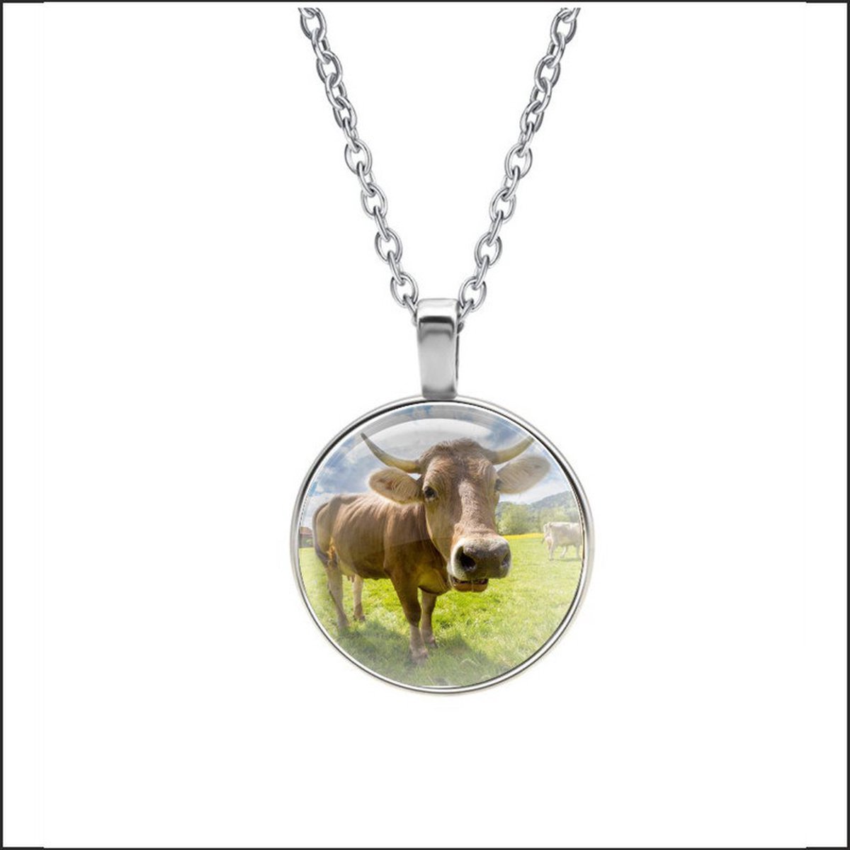 Ketting Glas - Koe
