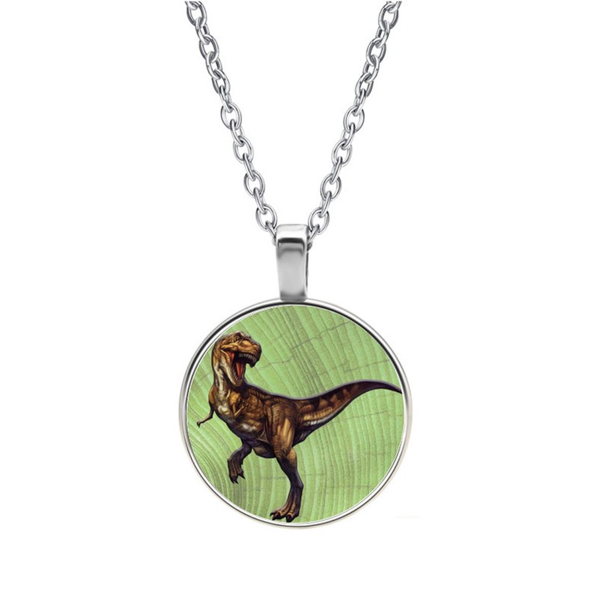 Ketting Glas - Dinosaurus