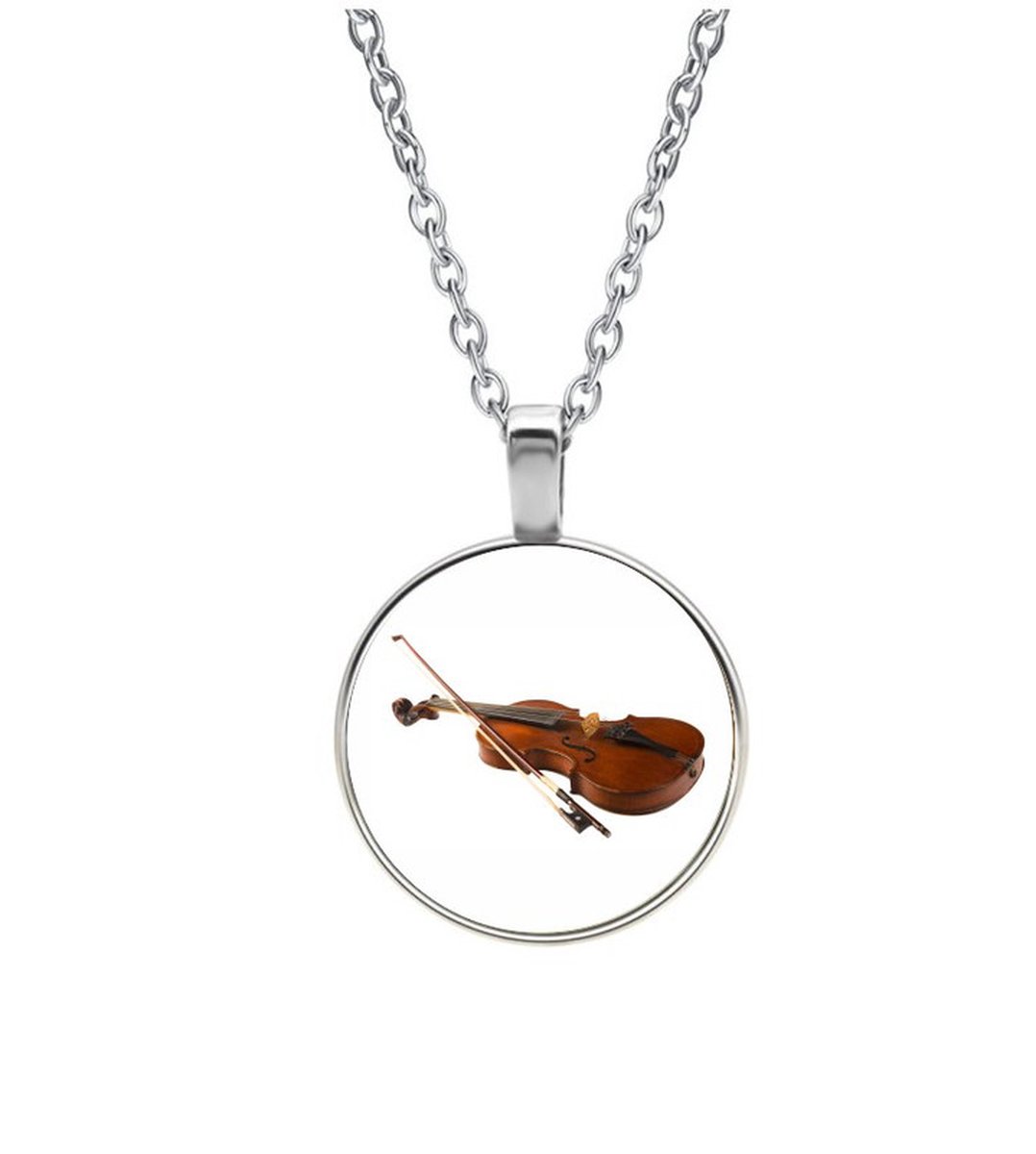 Ketting Glas - Viool