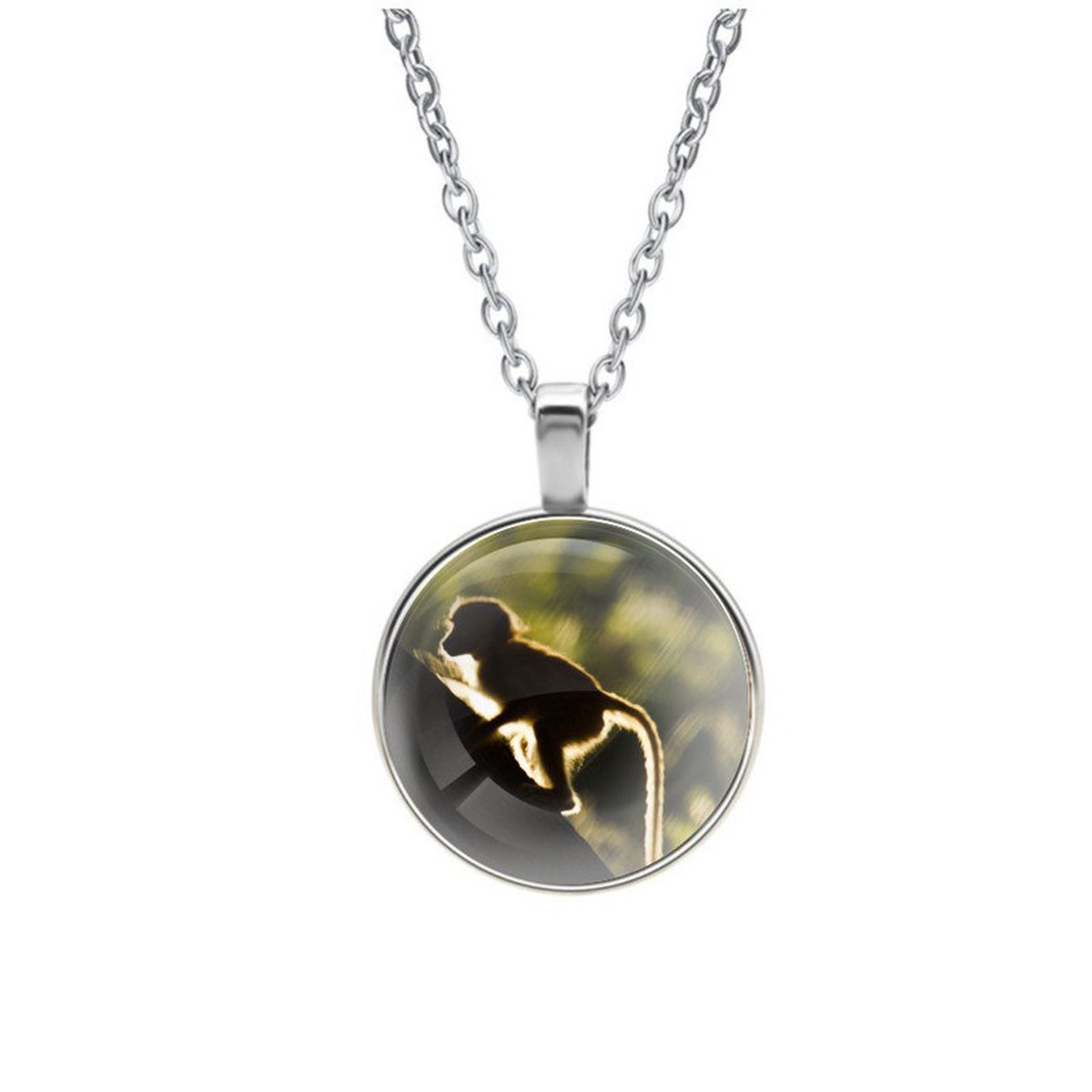 Ketting Glas - Aap