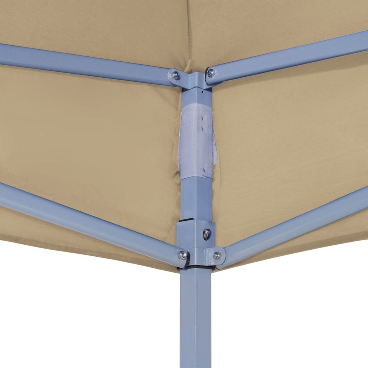 vidaXL Partytentdak 270 g/m² 4,5x3 m crèmekleurig oine kopen