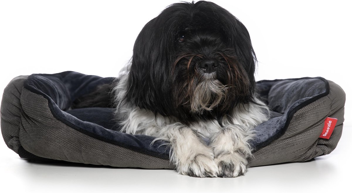 Bol.com Snoozle Orthopedische Hondenmand - Zacht en Luxe Hondenkussen - Hondenbed - Wasbaar - Hondenmanden - 80cm aanbieding