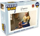 Puzzel Melkmeisje - Vermeer - Oude meesters - Legpuzzel - Puzzel 500 stukjes