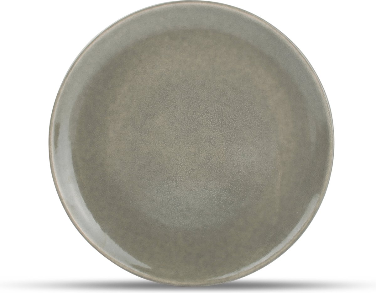 Salt&Pepper Meridian Groen - Assiette plate 26cm vert clair Meridian - set/2