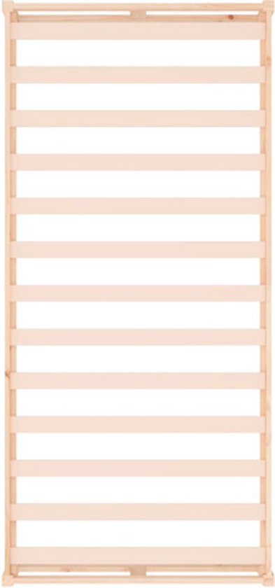 vidaXL Bois massif 90 x 200 cm