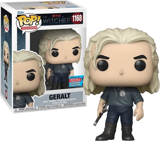 Foto: Funko pop netflix the witcher geralt 1168 nycc 2021 exclusive