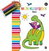 Kleurboek met kleurpotloodjes 1 - Dinosaurussen