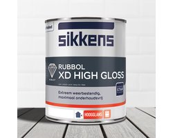 Sikkens - Rubbol XD High Gloss - Wit - 1 liter
