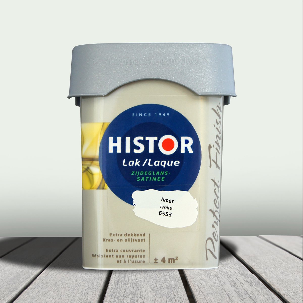 Histor Perfect Finish Lak Zijdeglans 0,25 liter - Ivoor