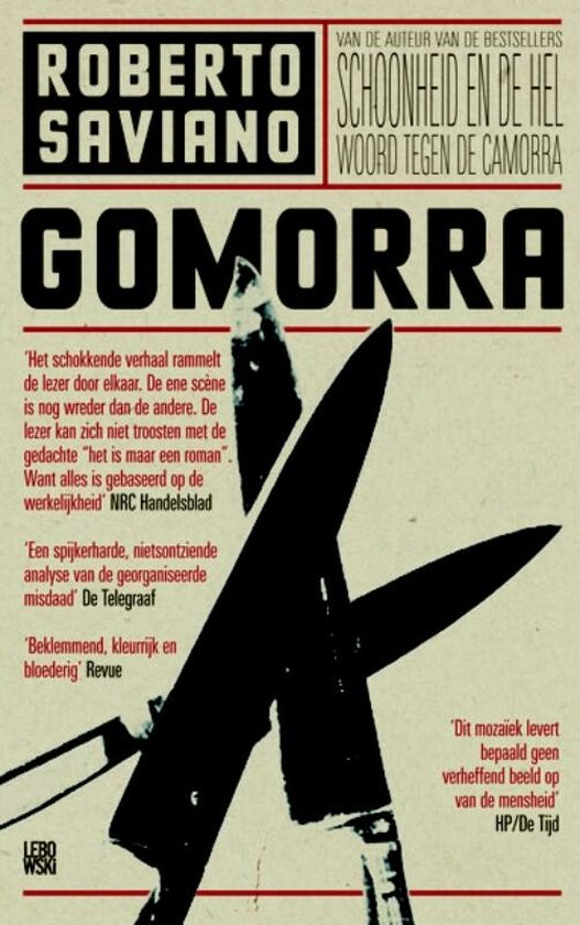 Cover van het boek 'Gomorra'