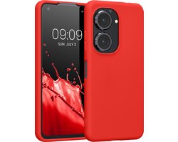 kwmobile telefoonhoesje geschikt voor ASUS Zenfone 10 / Zenfone 9 - Hoesje voor smartphone - Back cover in rood
