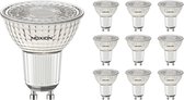 Voordeelpak 10x Noxion PerfectColor LED Spot GU10 PAR16 4W 345lm 36D - 927 Zeer Warm Wit | Beste Kleurweergave - Dimbaar - Vervangt 50W.