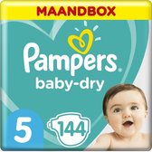 Pampers Baby-Dry Luiers - Maat 5 (11-16 kg) - 144 stuks - Maandbox