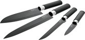 Bol.com BergHOFF Essentials 4-delige keramisch messenset zwart aanbieding