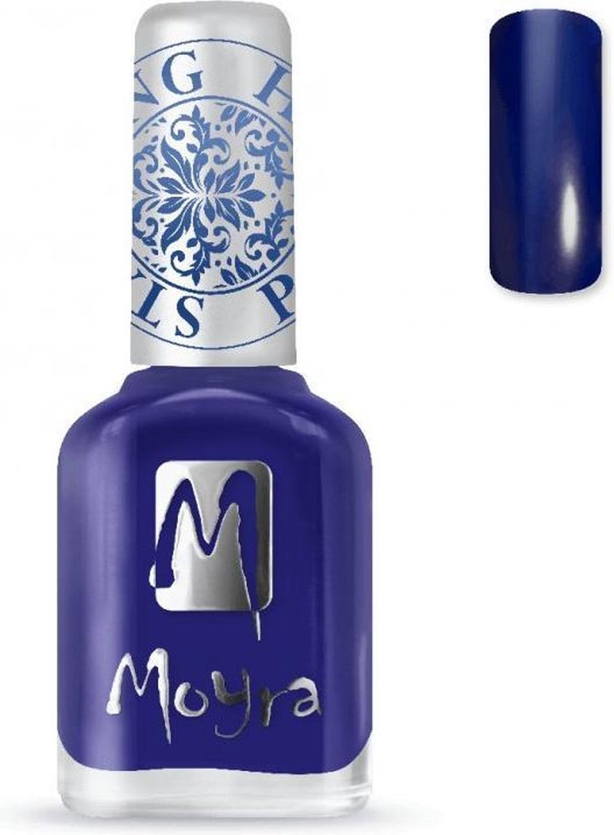 Moyra Stamping nail polish SP 05 Blue