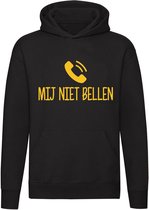 Mij niet bellen Hoodie | Chateau Meiland  | Martien Meiland | grappig | wijnen | gezeik | cadeau | trui | sweater | unisex | capuchon