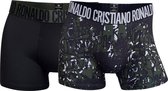 Cristiano Ronaldo 7 Trunk Microfiber  2-Pack Main Fashion Men Black/Aop - Maat L