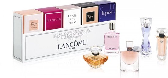 Lancôme Miniatures The Best of Lancôme Fragrances Geschenkset – Miracle + Trésor + La Vie Est Belle + Trésor In Love + Hypnôse