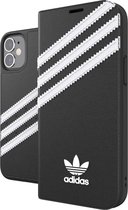 adidas Originals kunstleer hoesje voor iPhone 12 mini - zwart