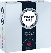 Mister Size 60 mm 36 pack - Condoms - transparent - Discreet verpakt en bezorgd