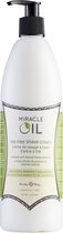 Miracle Oil Tea Tree Shave Cream - 16oz / 473ml - Lotions - multicolored - Discreet verpakt en bezorgd