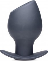 Ass Goblet Silicone Hollow Anal Plug-Small - Butt Plugs & Anal Dildos - black - Discreet verpakt en bezorgd