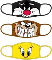 Looney Tunes Masker Standard Set van 3 Multicolours