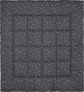 Prénatal Boxkleed - Wasbaar - Grijs met Stipjes - 80 x 100 cm