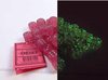 Afbeelding van het spelletje Chessex Borealis D6 12mm Pink/silver Luminary Dobbelsteen Set (36 stuks)