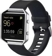 HIPFIT Siliconen bandje - Fitbit Blaze - Zwart