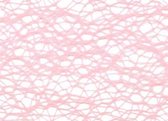 SR1501/50/03 Polyester mesh 50mm 20mtr licht roze
