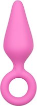 Bundle - Easytoys Anal Collection - Roze Buttplug Met Trekring - Large met glijmiddel